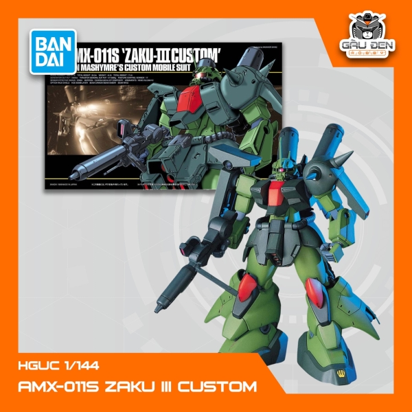 HG UC 1/144 ZAKU 3 CUSTOM