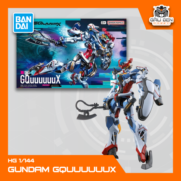 HG GQ 1/144 GUNDAM GQUUUUUUX