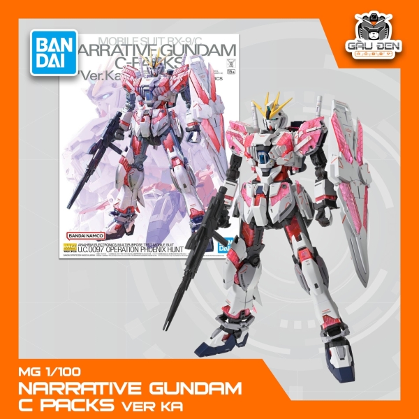 MG 1/100 NARRATIVE GUNDAM C PACKS VER KA