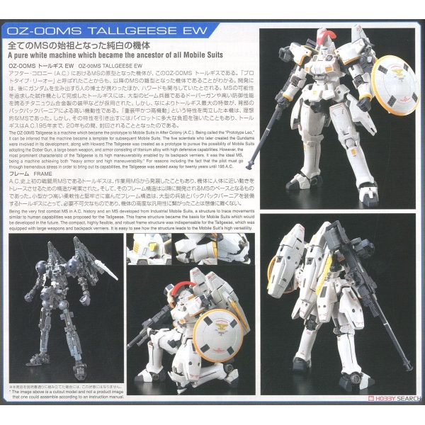 RG 1/144 TALLGEESE EW GUNDAM