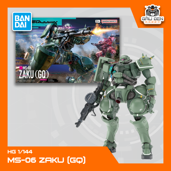 HG GQ 1/144 MS-06 ZAKU