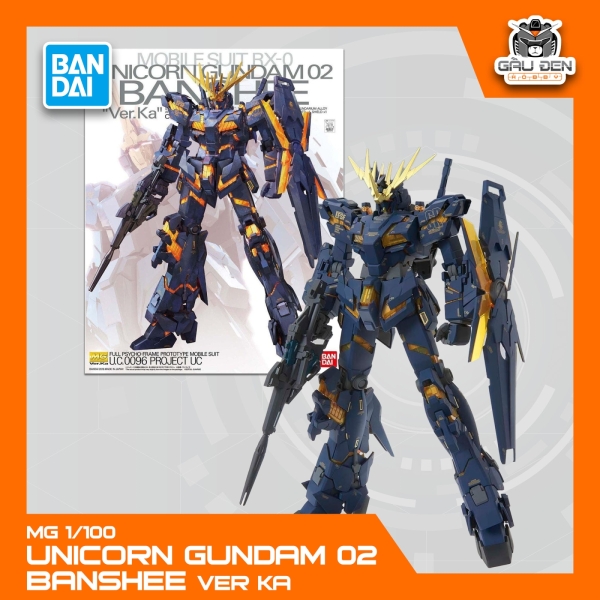 MG 1/100 UNICORN GUNDAM 02 BANSHEE VER KA