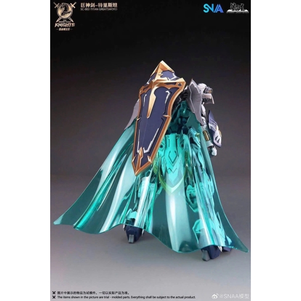 MÔ HÌNH LẮP SẴN  1/144 BE SC-002 TITAN GREATSWORD TRISTAN